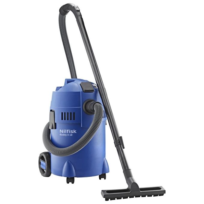 Nilfisk Buddy II 18T Aspirapolvere Secco e Umido 1200W 230V Nero-Blu