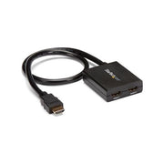 StarTech Sdoppiatore Splitter HDMI 4k @ 30hz 1x2 da 1 a 2 porte Alimentato con Adattatore o USB