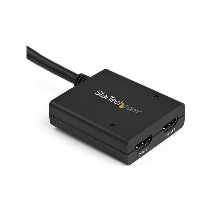 StarTech Sdoppiatore Splitter HDMI 4k @ 30hz 1x2 da 1 a 2 porte Alimentato con Adattatore o USB