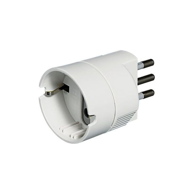 Bticino S3623D Adattatore Spina 10A Presa P30 Bianco