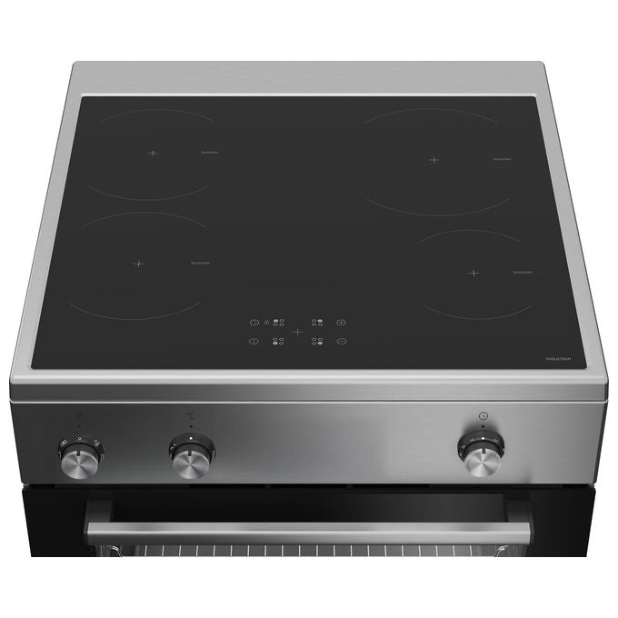 Beko FBE69100X Cucina a induzione Multifunzione 4 fuochi 72 L Classe A SteamShine Forno Elettrico Ventilato Grill (85x60x60 cm) colore Acciaio Inox