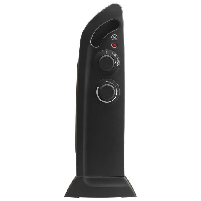 Rowenta CO3035 Vectissimo Turbo 2400 Termoventilatore per Bagno 2400 W 2 Livelli di Riscaldamento 44 cm Nero