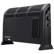 Rowenta CO3035 Vectissimo Turbo 2400 Termoventilatore per Bagno 2400 W 2 Livelli di Riscaldamento 44 cm Nero