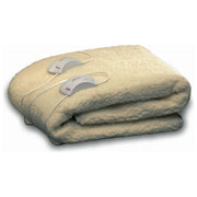 Ardes Scaldaletto Kaleo Matrimoniale Coperta elettrica 120 W Beige Lana
