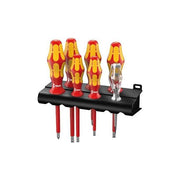 Wera 160i-7 Kraftform Plus Serie 100 Rack Set di Cacciaviti