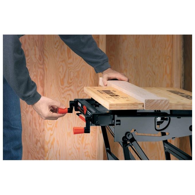 Black+Decker Banco Lavoro Pieghevole Wm825-Xj