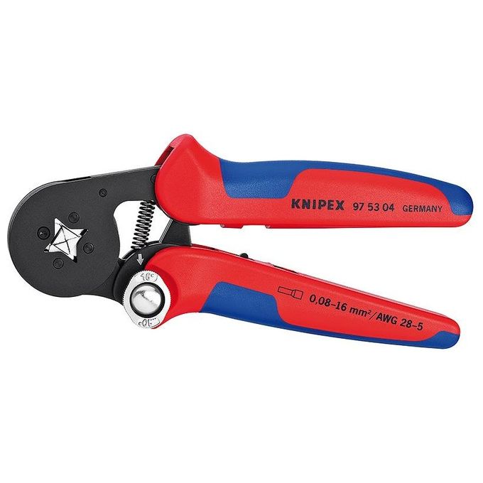 Knipex Pinza per Terminali a Bussola con Manici Rivestiti in Materiale Bicomponente 180mm
