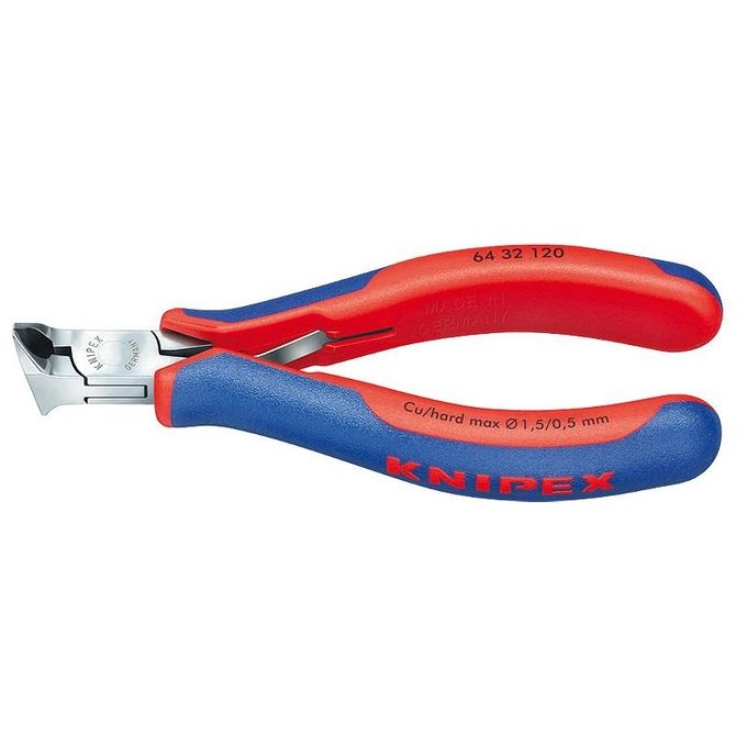 Knipex Tronchese per Elettronica con Tagliente Frontale 120mm