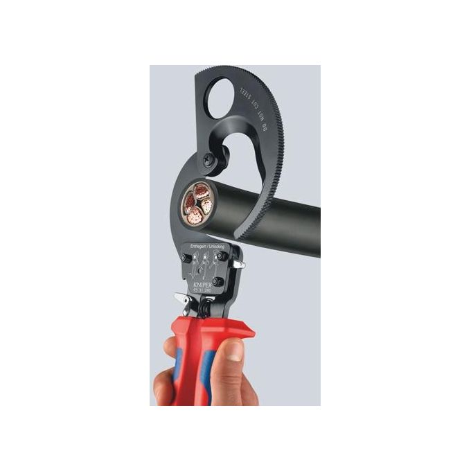 Knipex Tagliacavi a Cremagliera 250mm
