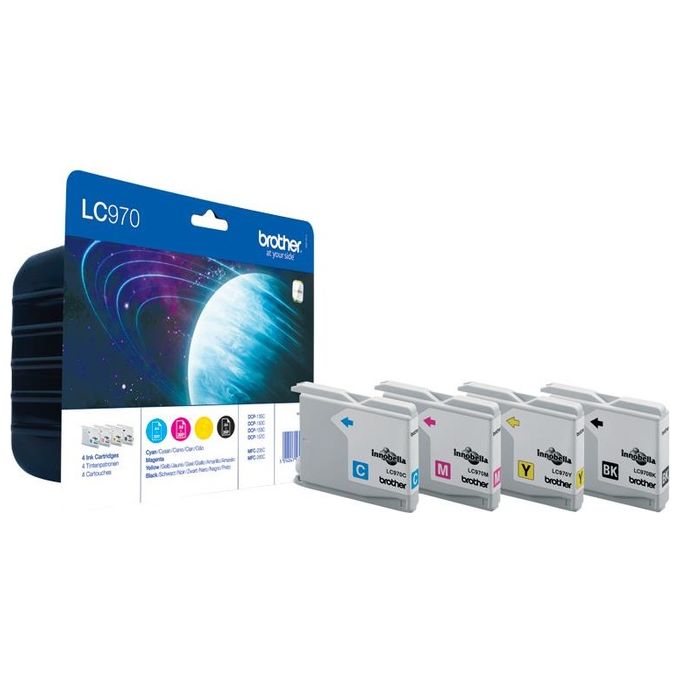 Brother LC-970VALBP Multipack 4 Colori Cartuccia originale