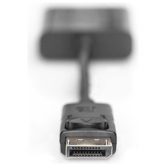 Assmann Electronic Cavo e Adattatore Video 0,15mt Displayport Vga D-Sub Nero
