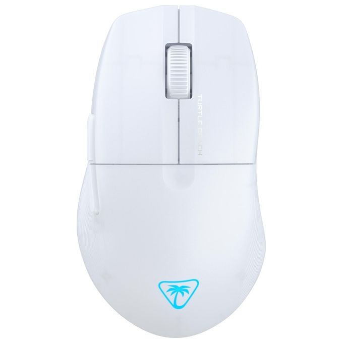 Turtle Beach TBM-1102-15 Pure Air Mouse da gioco wireless ultraleggero 54 g sensore 26000 DPI batteria 125 ore connessione 2,4 GHz Bluetooth colore Bianco