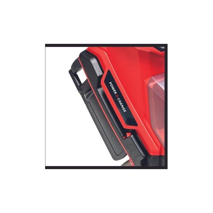 Einhell 3430710 REDAXXO 36-25 Biotrituratore a Batteria 36 V 3000 rpm 3 lame reversibili in acciaio speciale colore Nero Rosso