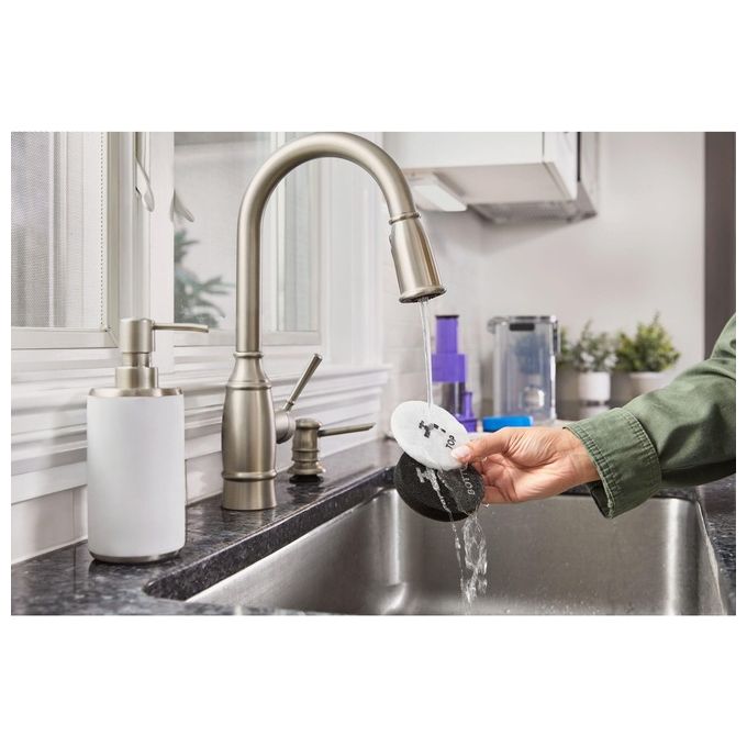 Black and Decker BHFEA640WG Scopa Elettrica Ricaricabile Senza Sacchetto Ciclonica 0,75 L 24 V 35 min colore Nero Acciaio Inox