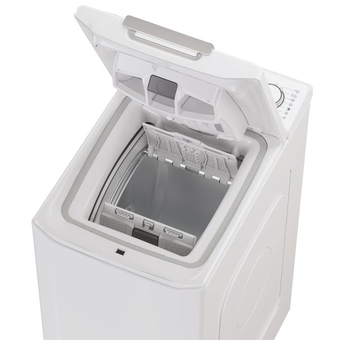Candy TCA474TM5-S Top Loader ProWash 500 Lavatrice a carica dall'alto 7 kg 1400 giri 17 programmi Classe A bianca