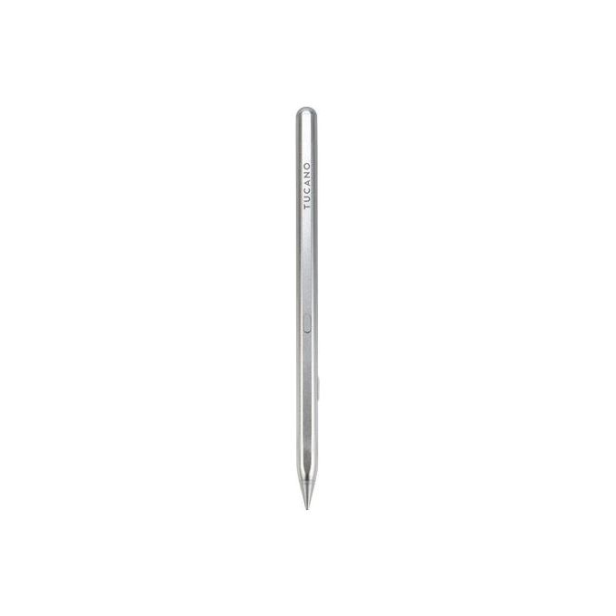 Tucano MA-STY2-SL Pencil 2 Stilo Digitale Attivo con Ricarica USB-C e Tecnologia Palm Rejection colore Argento