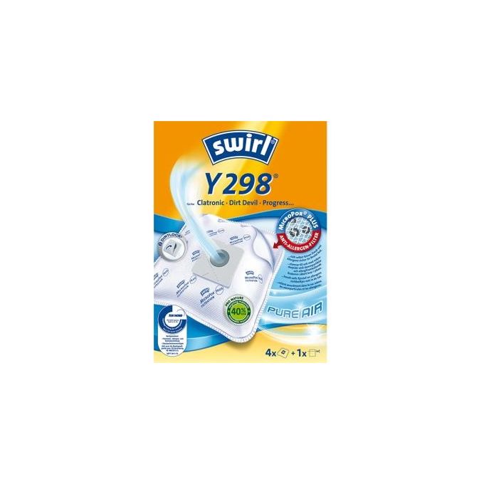 Swirl Y 298 (Y198) MP Plus AirSpace Sacchetti per Aspirapolvere