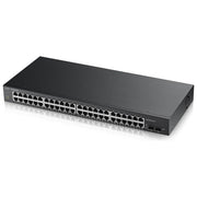 Zyxel GS1900-48-EU0102F GS1900 Switch Managed L2 48 Porte Gigabit 2 Porte SFP VLAN QoS IPv6 Senza Ventole Rack Desktop