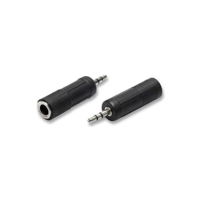 Nuova Video Suono Adattatore Audio Spina Jack Maschio 3,5mt + Presa  Jack Femmina 6,35