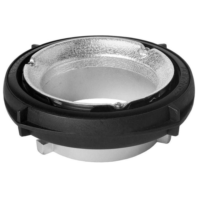 Elinchrom 822250 Adattatore di montaggio per flash Elinchrom e modificatori luce Bowens colore Nero Grigio