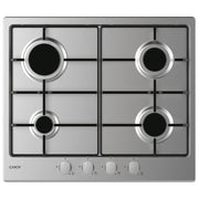 Candy CEL6PBRX Serie Timeless Piano Cottura a Gas 4 Zone 60 cm Inox