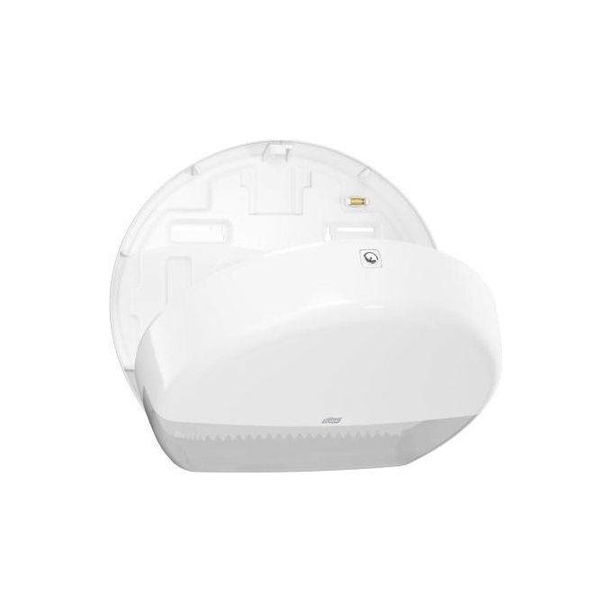 Tork 554000 Elevation Distributore di Asciugamani di Carta in Rotolo Jumbo fino a 15 Rotoli con Meccanismo Anti Spreco e Finestra di Ricarica Semitrasparente colore Bianco