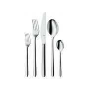 WMF 12.6191.6340 Flame Set di Posate 30 Pezzi per 6 Persone in Acciaio Inox Cromargan Protect Lucido Resistente ai Graffi con Coltelli Forgiati colore Acciaio Inox