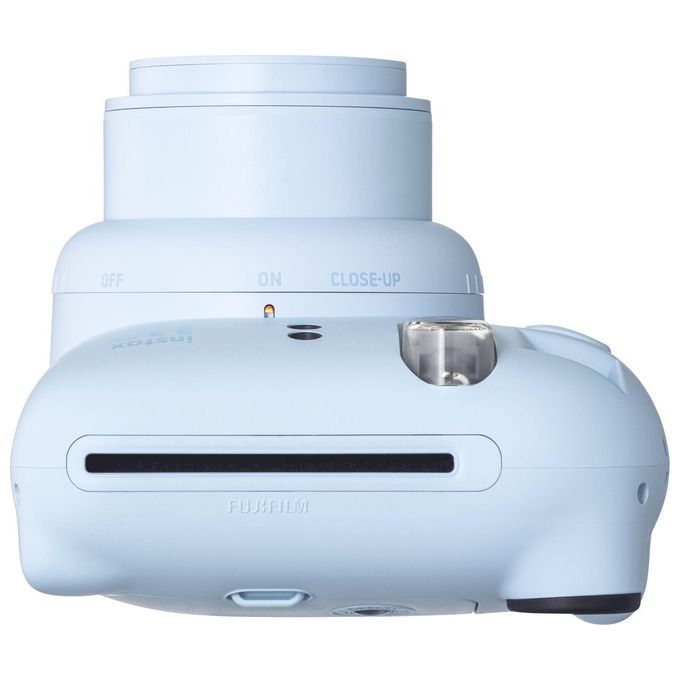 Fujifilm 16806092 Instax Mini 12 Fotocamera Istantanea Esposizione Automatica Flash Integrato Specchio Selfie Modalita' Close Up colore Blu Pastello