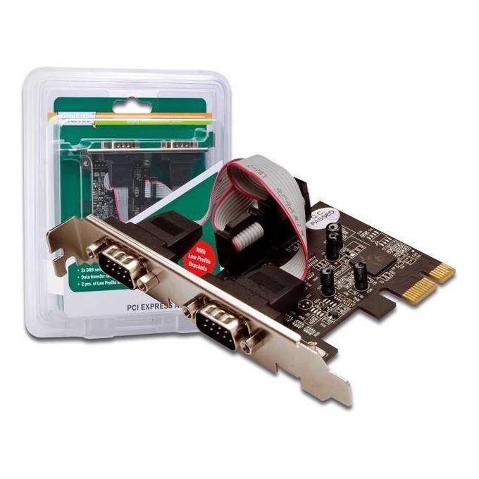 Digitus Scheda Pci Express Con 2 Porte Seriali 9 Poli