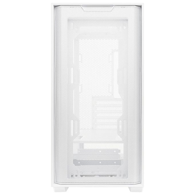 Asus A21 PC Case Mini Tower mATX Mini-ITX Vetro Temperato Radiatori 360 mm GPU 38 cm 5 Slot USB 3.2 colore Bianco