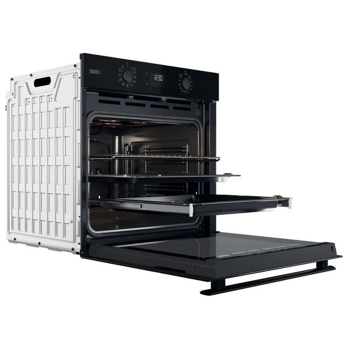 Whirlpool OMSR58RU1SB Elements Steam Forno da incasso Elettrico 71 L Classe A+ Pirolisi Vapore Cook3 Grill (60x60x55 cm) colore Nero