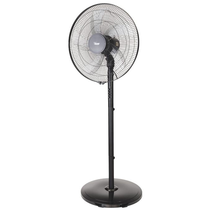 Bimar VP165 Ventilatore a Piantana 45cm 5 Pale 3 Velocita' Oscillazione Automatica Altezza Regolabile 60W colore Nero