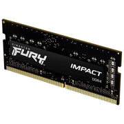 Kingston KF432S20IB-16 FURY Impact Memoria RAM DDR4 16GB 3200MHz CL20 SODIMM SO-DIMM 260pin 1.2V colore Nero