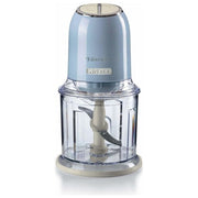 Ariete 438 Vintage Tritatutto Elettrico 4 Lame Acciaio Inox 2 Velocita' 0.6 L 400W colore Celeste