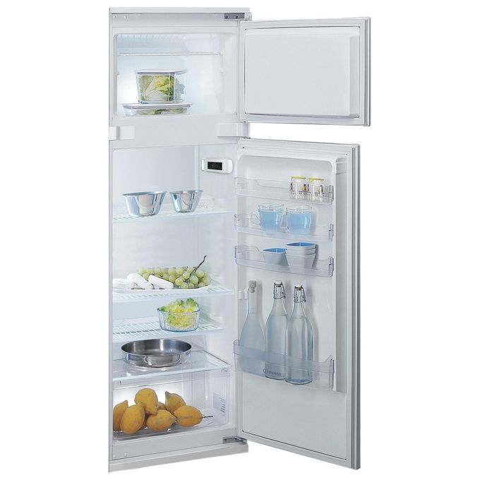 Indesit T16A1DI2 Frigorifero Doppia Porta Da Incasso 239 L 158 cm Classe E 35 dB Statico Pannellabile LED colore Bianco