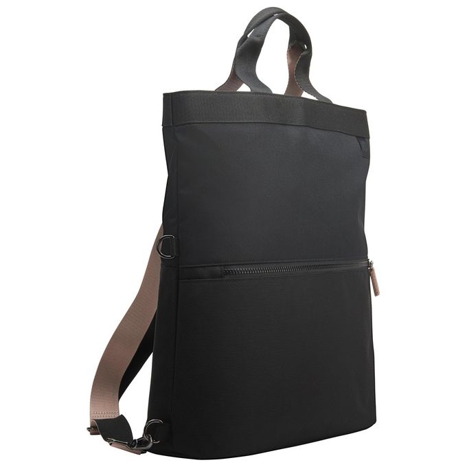 HP 9C2H0AA Borsa-Zaino Convertibile per Laptop fino a 14 pollici 18 L con Tasca RFID e Materiale Riciclato colore Nero