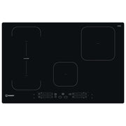 Indesit IB21B77NE Piano cottura a induzione 77 cm 4 zone PushandGo DualZone Touch 7200 W colore Nero