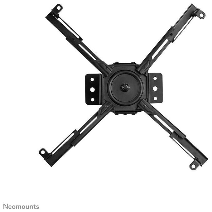 Neomounts CL25-530BL1 Supporto a soffitto per proiettore capacita' 45 Kg regolazione completa inclinazione ±20° rotazione 360° gestione cavi interna colore Nero