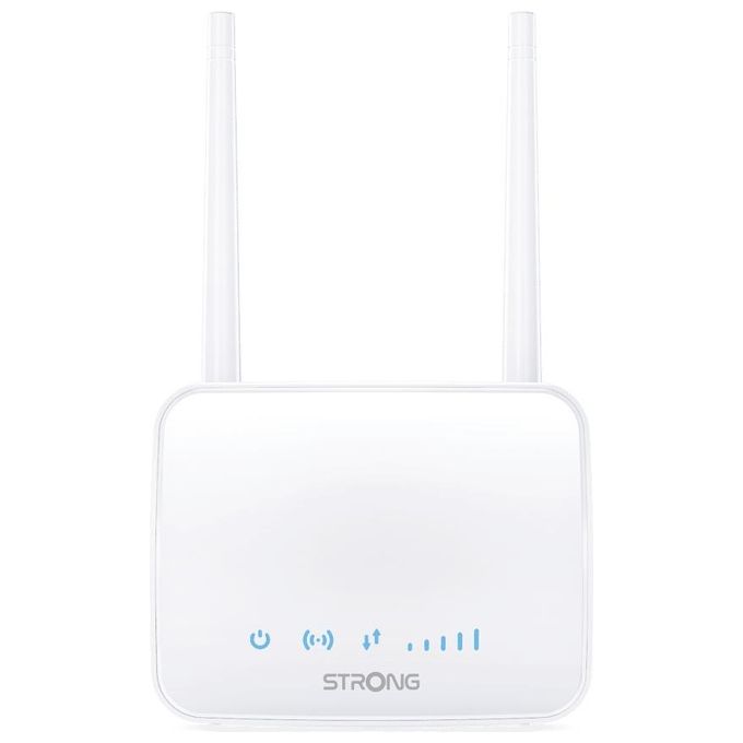 Strong 4GROUTER350M Router 4G LTE WiFi 4 300 Mbit-s 150 Mbit-s Download SIM 1 Porta LAN colore Bianco