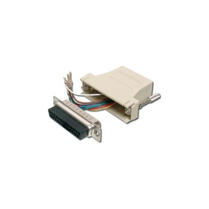 Digitus connettore modulare 25 poli maschio - 8 poli - rj45 (at-23054)