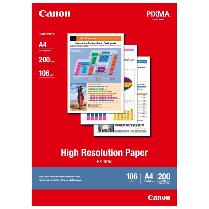 Canon !hr-101 A4 Carta 106gr. 200 Fogli