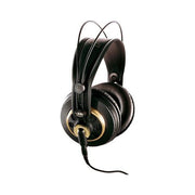AKG K240STUDIO K240 Studio Cuffie a Padiglione Semi-Aperte Over-Ear 55 Ohm 104 dB 15Hz 25kHz cavo rimovibile 3 m colore Nero Oro