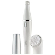Braun SE810 Face Epilatore con Spazzola Esfoliante Bianco