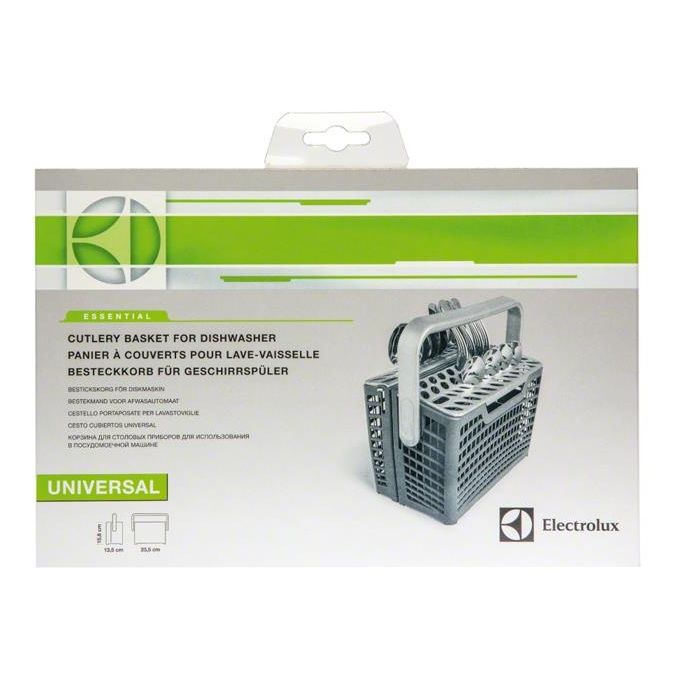 Electrolux E4DHCB01 Cestello Portaposate Universale Modulare Lavastoviglie 45 cm e 60 cm colore Grigio