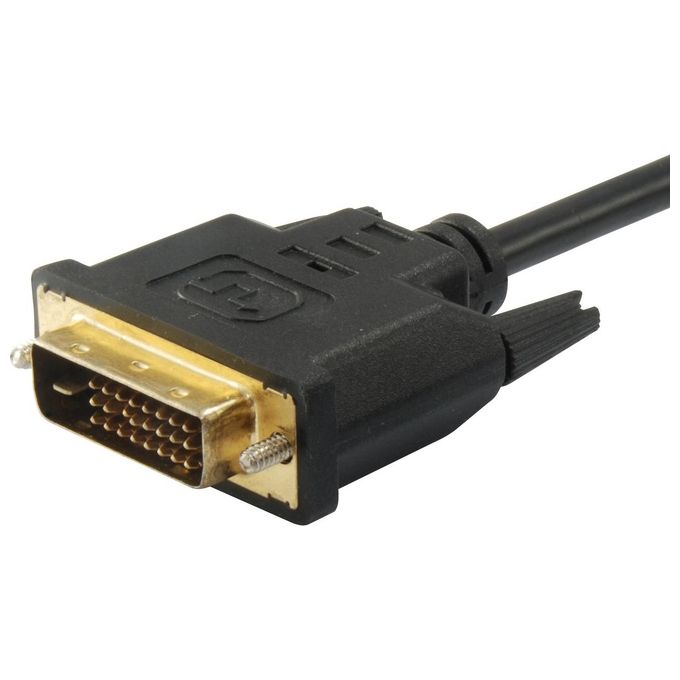 ITB Cavo e Adattatore Video 2mt HDMI DVI-D Nero