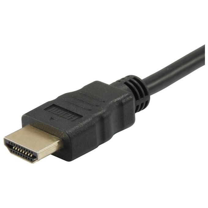 ITB Cavo e Adattatore Video 2mt HDMI DVI-D Nero