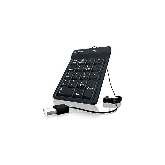 KeySonic ACK 118 BK Keypad USB Numerico