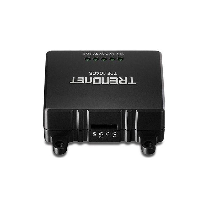 Trendnet TPE-104GS Divisore di Rete Nero Supporto Power Over Ethernet