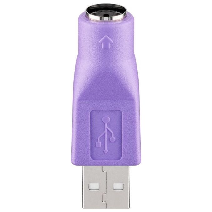 Link Adattatore Usb Maschio Ps2 Femmina per Tastiera