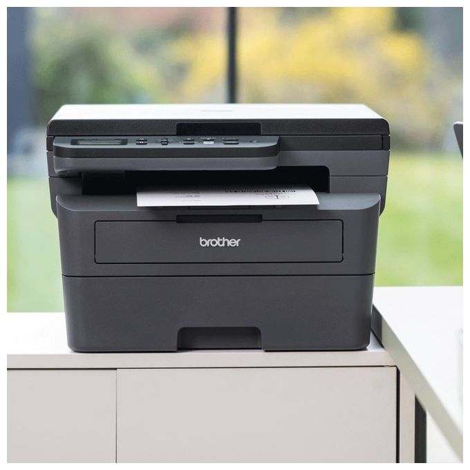 Brother DCP-L2627DWXL Stampante Multifunzione Laser 3 in 1 A4 Mono 32 ppm Duplex Auto Wi-Fi 250 fogli 6000 pagine incluse colore Nero